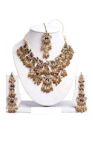 Luxusní bollywoodská sada šperků ks1693