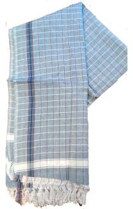 Geniální indický ručník - gamša - modrý ga222