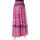 Zavinovací razítková sukně růžová suk5101