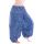 Harémové kalhoty aladinky z vysoce kvalitní bavlny modré kal1622