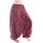 Harémové kalhoty aladinky z vysoce kvalitní bavlny vínové kal1626