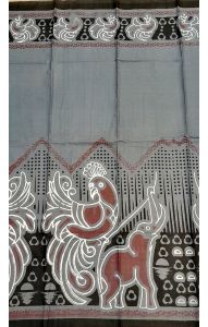 Tantra lungi s africkými vzory šedé lu202