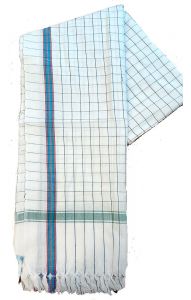 Geniální indický ručník - gamša bílý ga215