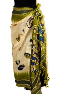 Béžový sarong - pareo sr118