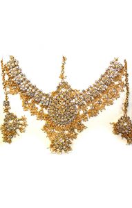 Luxusní sada šperků z Indie ks1443