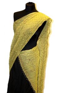 Bollywoodská dupatta zelenkavá dh1518