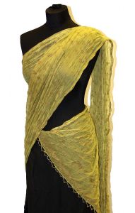 Bollywoodská dupatta zelenkavá dh1519