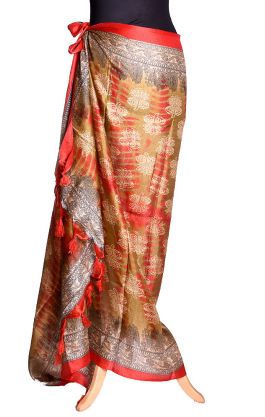 Zlatavý sarong - pareo sr241