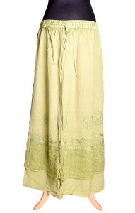 Teplá indická sukně hrášková suk3830