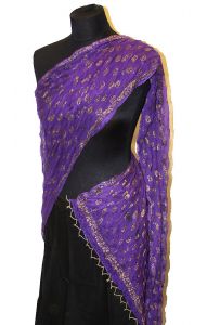 Bollywoodská dupatta fialová dh1548