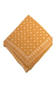 Bavlněný pin-up šátek / rouška medový st1439