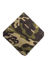 Bavlněný pin-up šátek / rouška armádní st1444