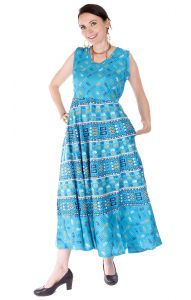 Indické šaty z bavlny sty742