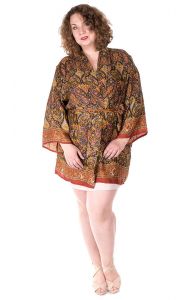 Černé kimono ki021
