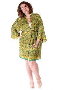 Zelené kimono ki033