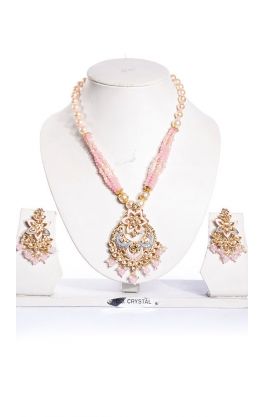 Devdas sada šperků perlovo-starorůžová ks1540