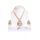 Devdas sada šperků perlovo-starorůžová ks1540