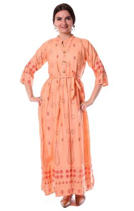 Luxusní designerské šaty z Indie M sty771