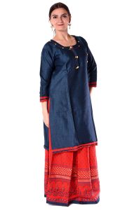 Indický komplet kurti a sukně pun1279