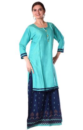 Indický komplet kurti a sukně pun1267