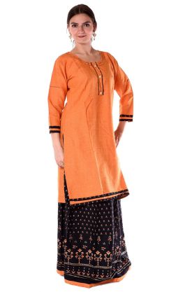 Indický komplet kurti a sukně pun1263