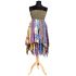 Divoká hippie boho sukně  - šaty suk4731