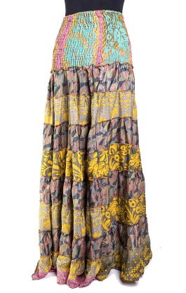 Sukně - šaty v hippie boho stylu suk4765