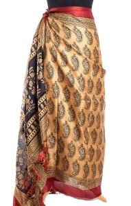 Zlatý sarong - pareo sr288