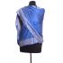 Oboustranná elegantní šála z Indie modrá sl2673