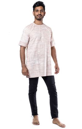 Indická pánská košile - kurti žíhaná XL ku366
