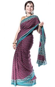 Tradiční indický oděv sárí v7670