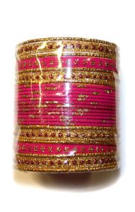 Sada náramků bangles XL růžová ba167