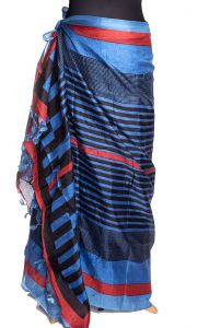 Modrý sarong-pareo sr326