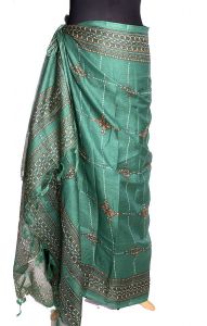 Smaragdový sarong-pareo sr336