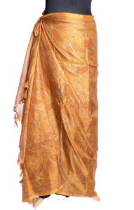 Zlatý sarong-pareo sr345