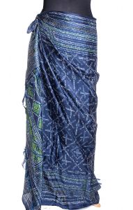 Modrý sarong-pareo sr347