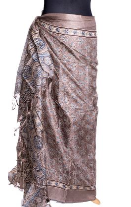Béžový sarong-pareo sr355