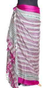 Růžový sarong-pareo sr364