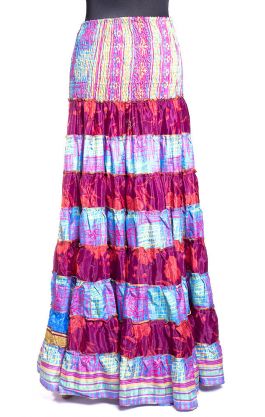 Sukně - šaty v hippie boho stylu suk4972
