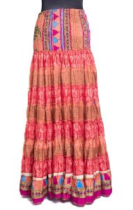 Sukně - šaty v hippie boho stylu suk4987