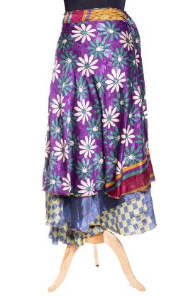 Kariza - sukně na 100 způsobů fialová suk5043