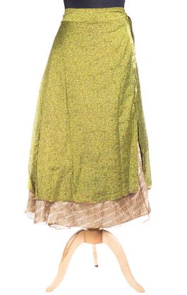 Kariza - sukně na 100 způsobů zelená suk5049