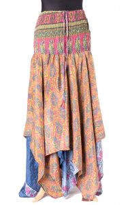 Sukně - šaty ze sárí barevná uk5162