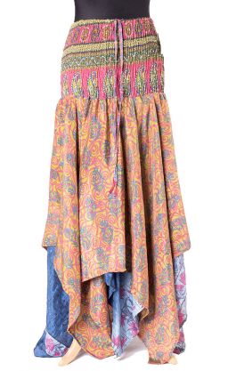 Sukně - šaty ze sárí barevná suk5162