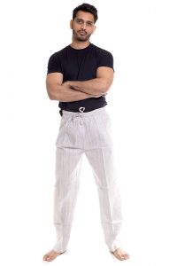Pánské jóga kalhoty šedé pk465