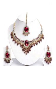 Luxusní bollywoodská sada šperků ks1659