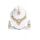 Luxusní bollywoodská sada šperků ks1660