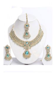 Luxusní bollywoodská sada šperků ks1672