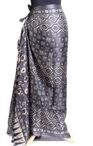 Šedý sarong - pareo sr423