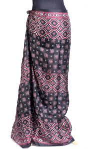 Černý sarong - pareo sr424